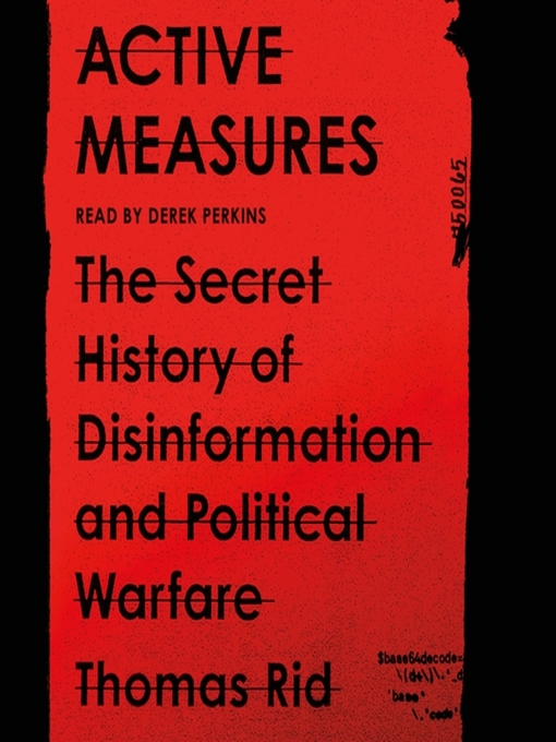 Title details for Active Measures by Thomas Rid - Available